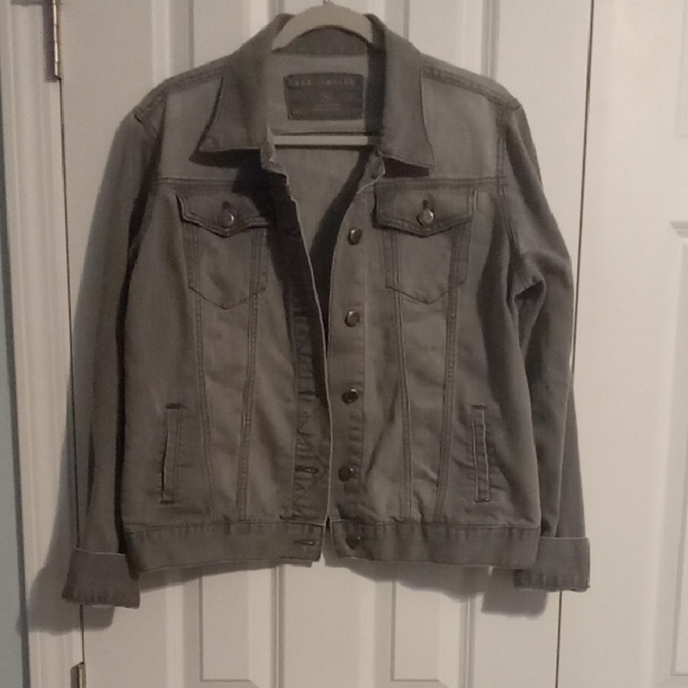 The Limited Women's Gray Jean Jacket - Picture 1 of 5